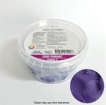 Purple Fondant 200g
