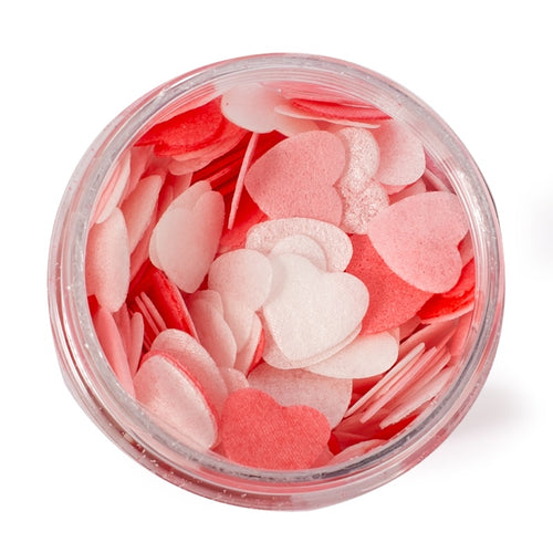 Small Hearts Wafer Decorations 9g