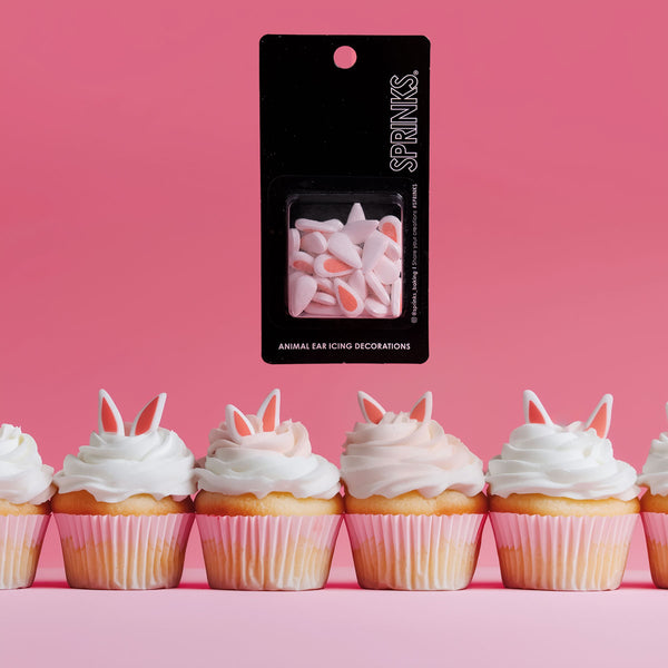 Animal Ears Sugar Decorations 30g