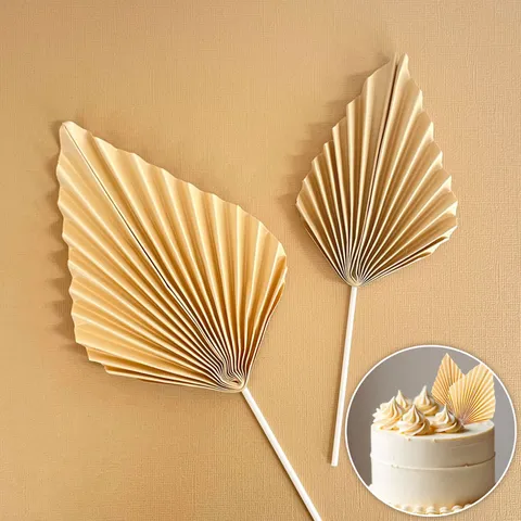 Deco Fan Toppers | Cream | 2pk