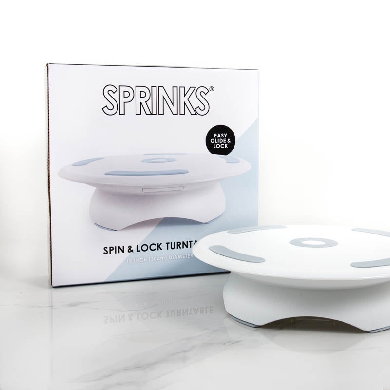 TurnTable Spin & Lock 12 Inch – Professional Cake Turntable | CakeBase